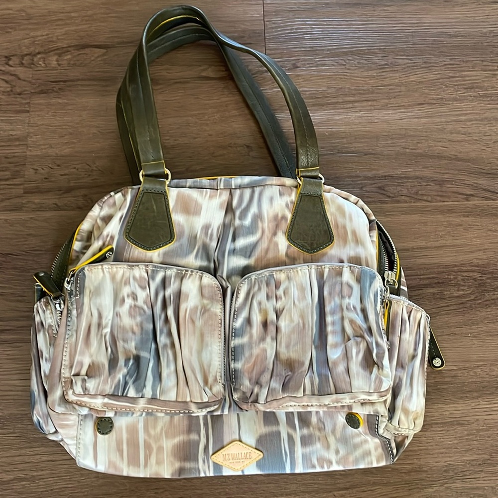 MZ WALLACE TIE DYE PACKABLE SHOULDER BAG NWOT